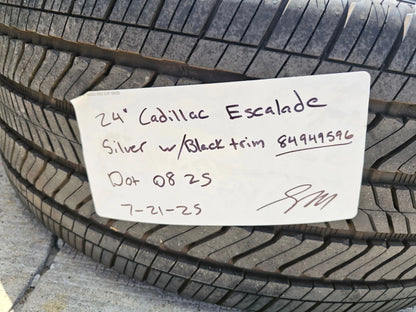 24" Cadillac Escalade V OEM wheels rims tires 2022 2023 2024 2025 2026 NEW