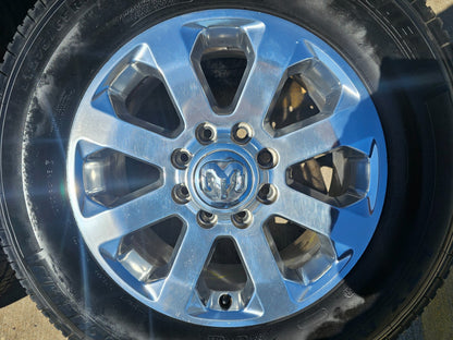 20" Dodge Ram 2500 3500 LARAMIE OEM 2700 wheels rims tires MICHELIN