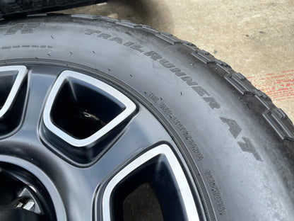 20" Ford F-250 F-350 OEM 10486 10301 Lariat Platinum wheels rims tires GOODYEAR