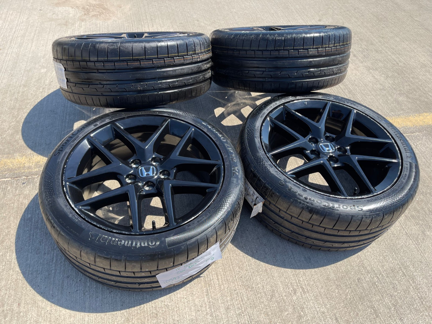 18" Honda Civic wheels rims OEM 10393 H-RV Accord tires CONTINENTAL NEW