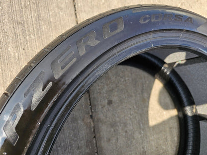 (2) 225/35/19 + (2) 285/35/20 Pirelli P Zero Corsa tires McLaren