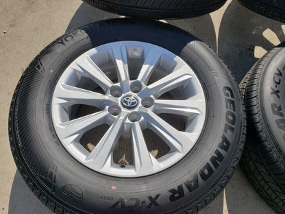 18" Toyota Grand Highlander OEM wheels rims tires Lexus TX350 NEW 2024 2025