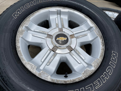 18" Chevy Tahoe Suburban Z71 OEM 5300 wheels rims tires Silverado 1500