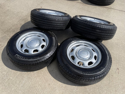 17" Ford F-150 OEM rims wheels 3857 steel 2025 2026 2027 MICHELIN SET NEW