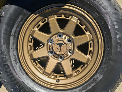 17" 4Runner Toyota Tacoma OEM BRONZE wheels rims FJ HANKOOK DYNAPRO A/T2 NEW
