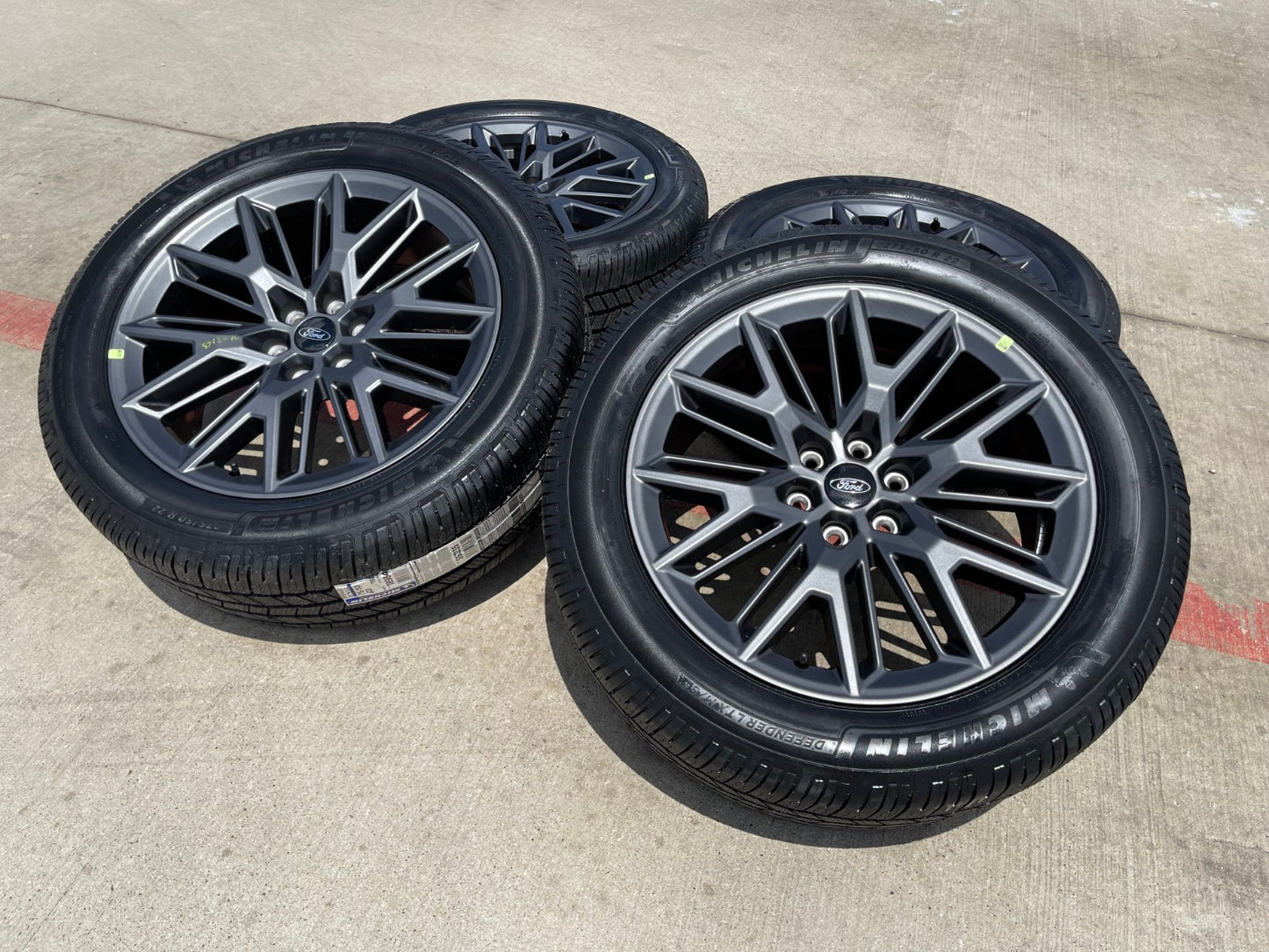 22" Ford F-150 LIMITED Plus OEM 94221 rims wheels Expedition 2024 2025 2026 NEW