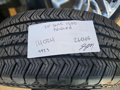 20" GMC Yukon Sierra Tahoe Silverado OEM 2120 14024 wheels rims tires
