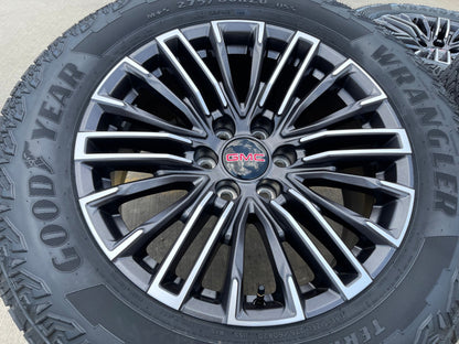 20" Chevy Silverado Tahoe GMC Sierra Yukon OEM wheels rims SET 2026 2027 NEW