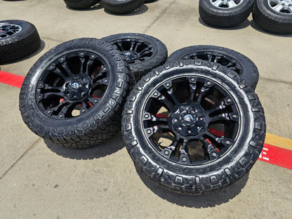 20x9 FUEL D560 Vapor wheels rims Ford F-150 Chevy RAM 1500 Tacoma 6x139 6x135