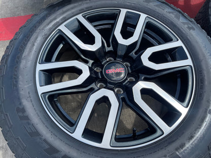 20" GMC Sierra Yukon AT4X Silverado OEM 5914 wheels rims SET GOODYEAR
