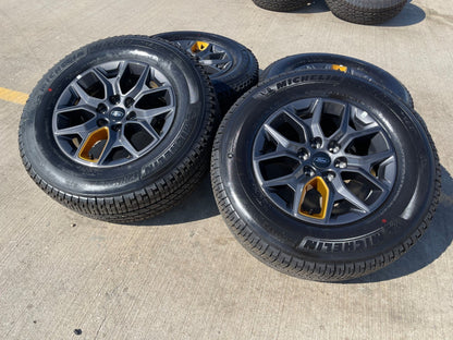 18" Ford Expedition F-150 TREMOR OEM rims wheels 2026 2027 SET MICHELIN NEW