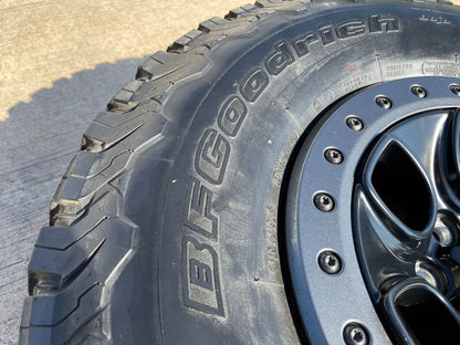 (1) 17" Ford F-150 Raptor OEM BEADLOCK rim wheel 10459 95210 BFG 35" DISCOUNTED