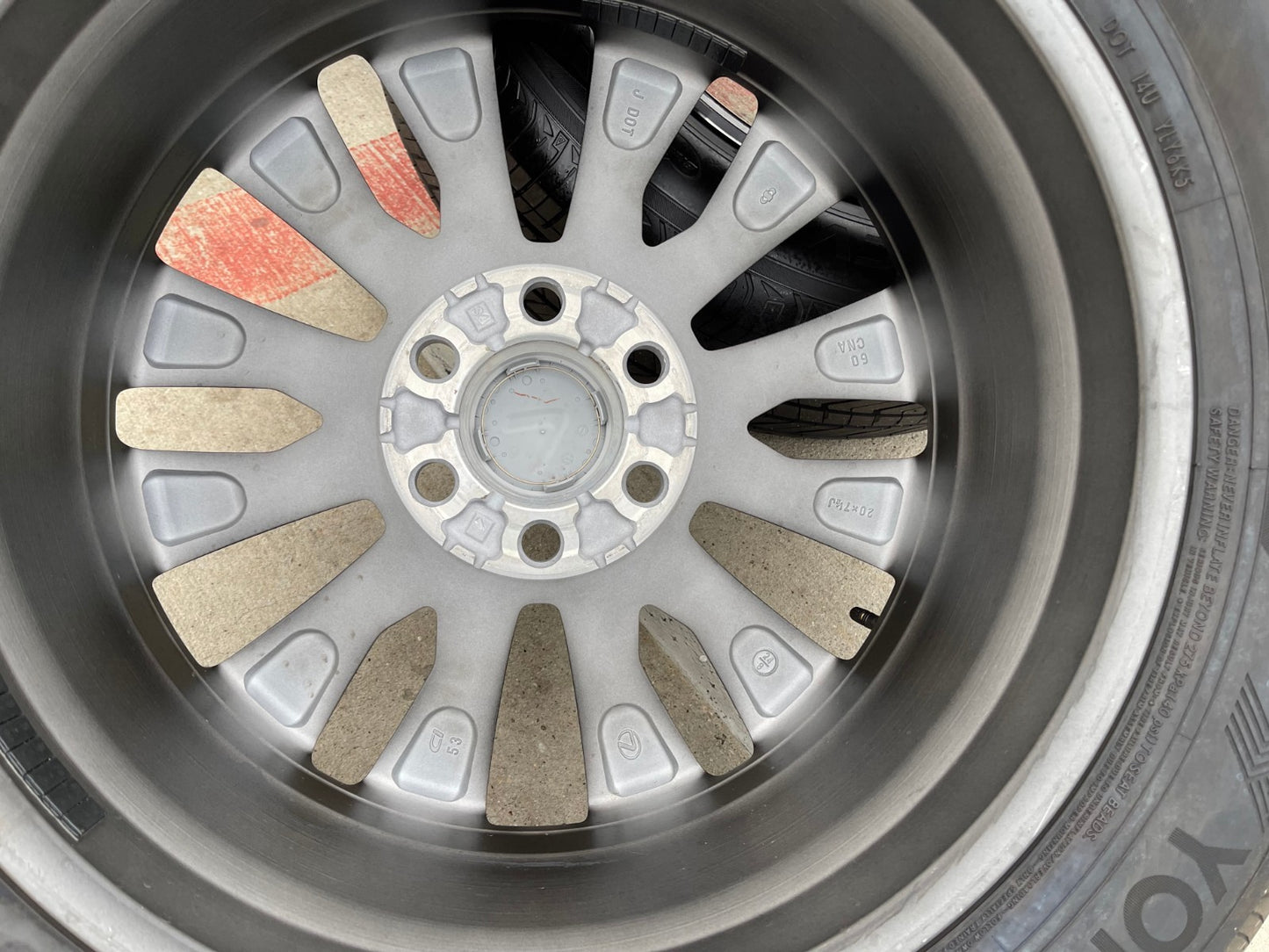 20" Toyota Land Cruiser Tundra OEM wheels rims 10545 Lexus GX550 LX600 tires NEW