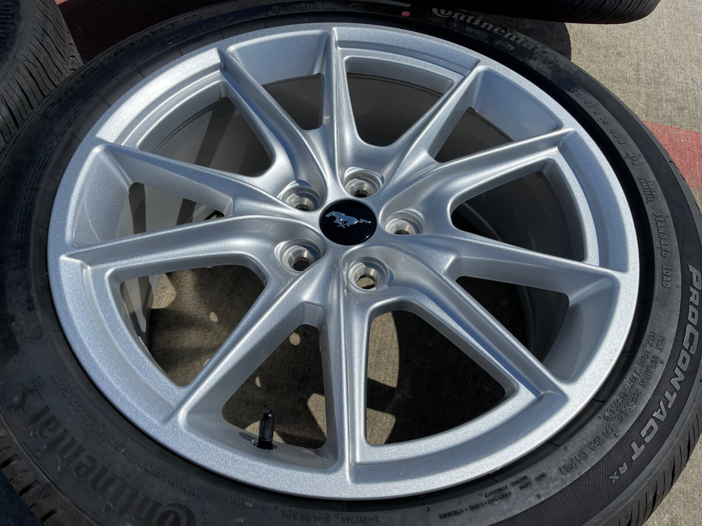 19" Ford Mustang Stealth GT OEM wheels rims 95759 tires 2023 2024 2025 2026 NEW