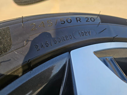 20" Hyundai Palisade Calligraphy OEM 71006 wheels rims 2024 2025 2026 MICHELIN