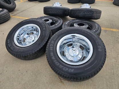 17" Dodge Ram 3500 Dually Laramie 8x200 wheels rims 2703 2704 OEM 2024 2025