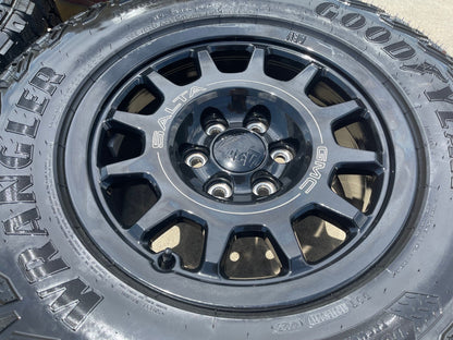 (4) 18" AEV SALTA GMC Sierra AT4X Chevy Silverado OEM rims wheels 2024 2025 NEW