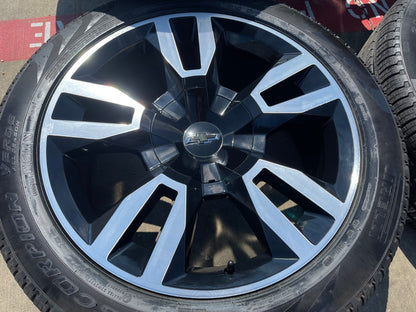 22" Chevy Silverado Tahoe Suburban RST OEM 5620 wheels rims PIRELLI SET