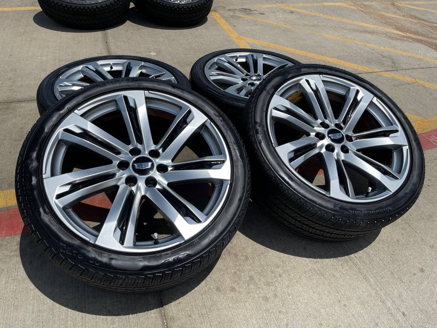 24" Cadillac Escalade V OEM wheels rims SET 84949596 2024 2025 2026 2027 NEW