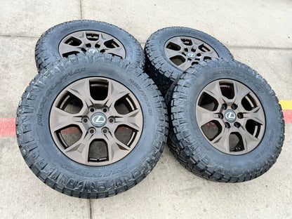 18" Lexus GX550 OEM 10544 wheels rims BRONZE Toyota Land Cruiser Tundra NEW
