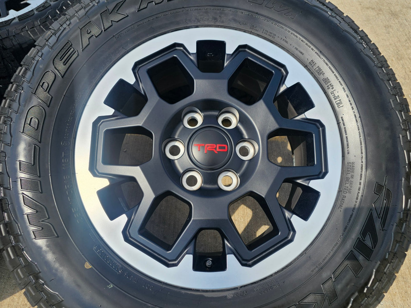 18" Toyota Tacoma 4Runner TRD OEM wheels rims 94199 A/T NEW 2025 2026