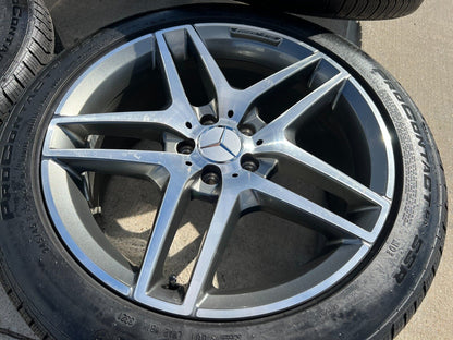 19" Mercedes S550 AMG S400 S600 OEM 85350 85348 tires 2020 2021 2022 2023 2024