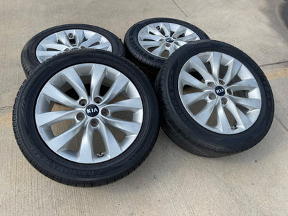 17" Kia Optima OEM 74731 wheels rims SET Sonata K4 K5 Soul Seltos Forte