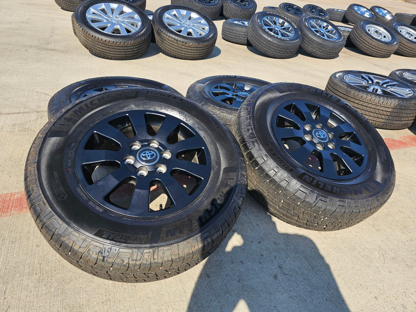 18" Toyota Land Cruiser OEM wheels rims 95952 Tundra Sequoia 2024 2025 2026 NEW