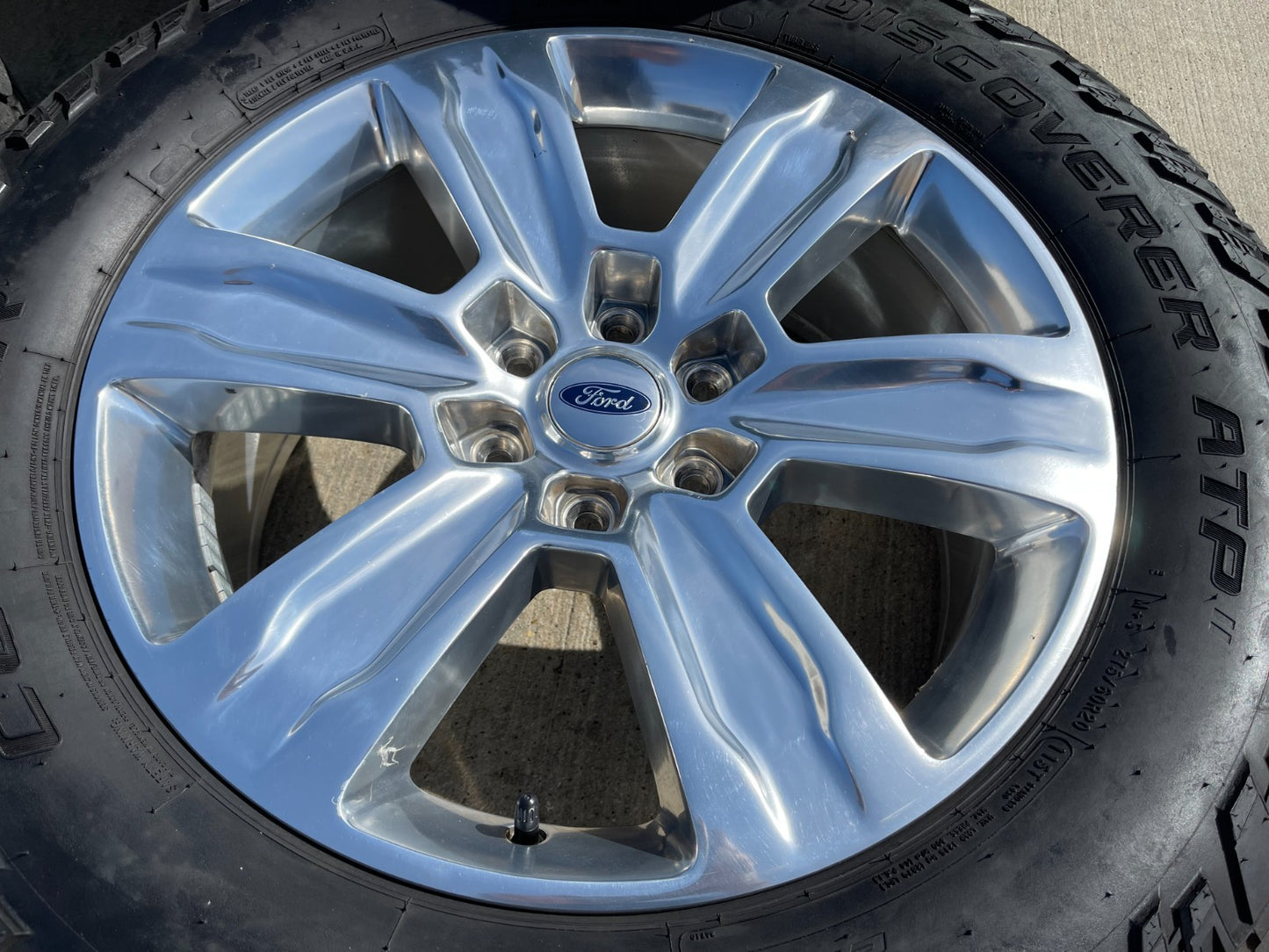 20" Ford F-150 Expedition OEM rims wheels polished 10004 tires COOPER A/T