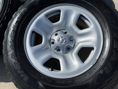 18" Ram 1500 OEM 2667 stock wheels rims tires SET 2022 2023 2024 2025 2026 2027