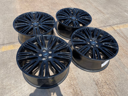 22" Land Rover Range DEFENDER OEM 72328 72331 wheels rims black