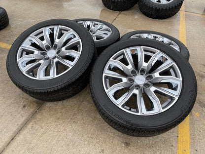 22" GMC Yukon Chevy Tahoe Escalade OEM chrome 95513 14134 wheels rims tires SET
