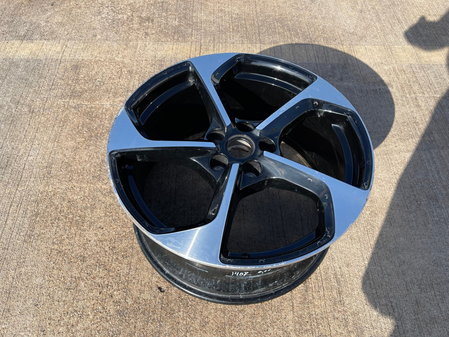 20" 20x9.5 Lucid Air OEM Grand Touring black wheel rim REAR 2022 2023 2024 2025