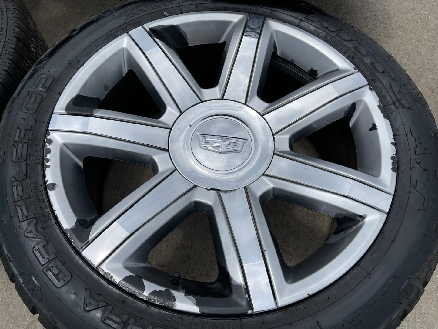 22" Cadillac Escalade OEM 4739 wheel rim 2016 2017 2018 2019 2020 SPARE