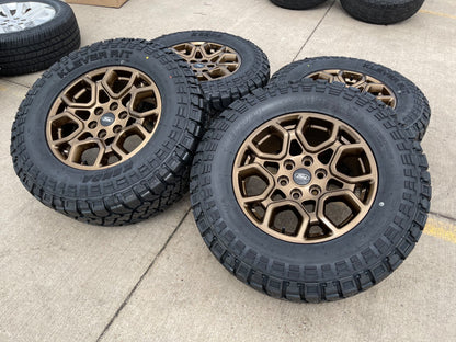 18" Ford F-150 OEM rims wheels 95049 10340 BRONZE Expedition KENDA R/T 33" NEW