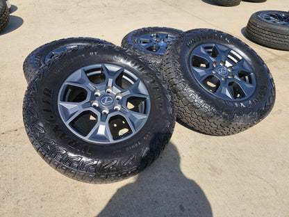 18" Lexus GX550 OEM 10544 wheels rims Land Cruiser Tundra Sequoia R/T SET NEW