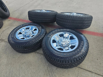18" Dodge Ram 2500 3500 STEEL chrome OEM 2473 wheels rims 2021 2022 2023 2024