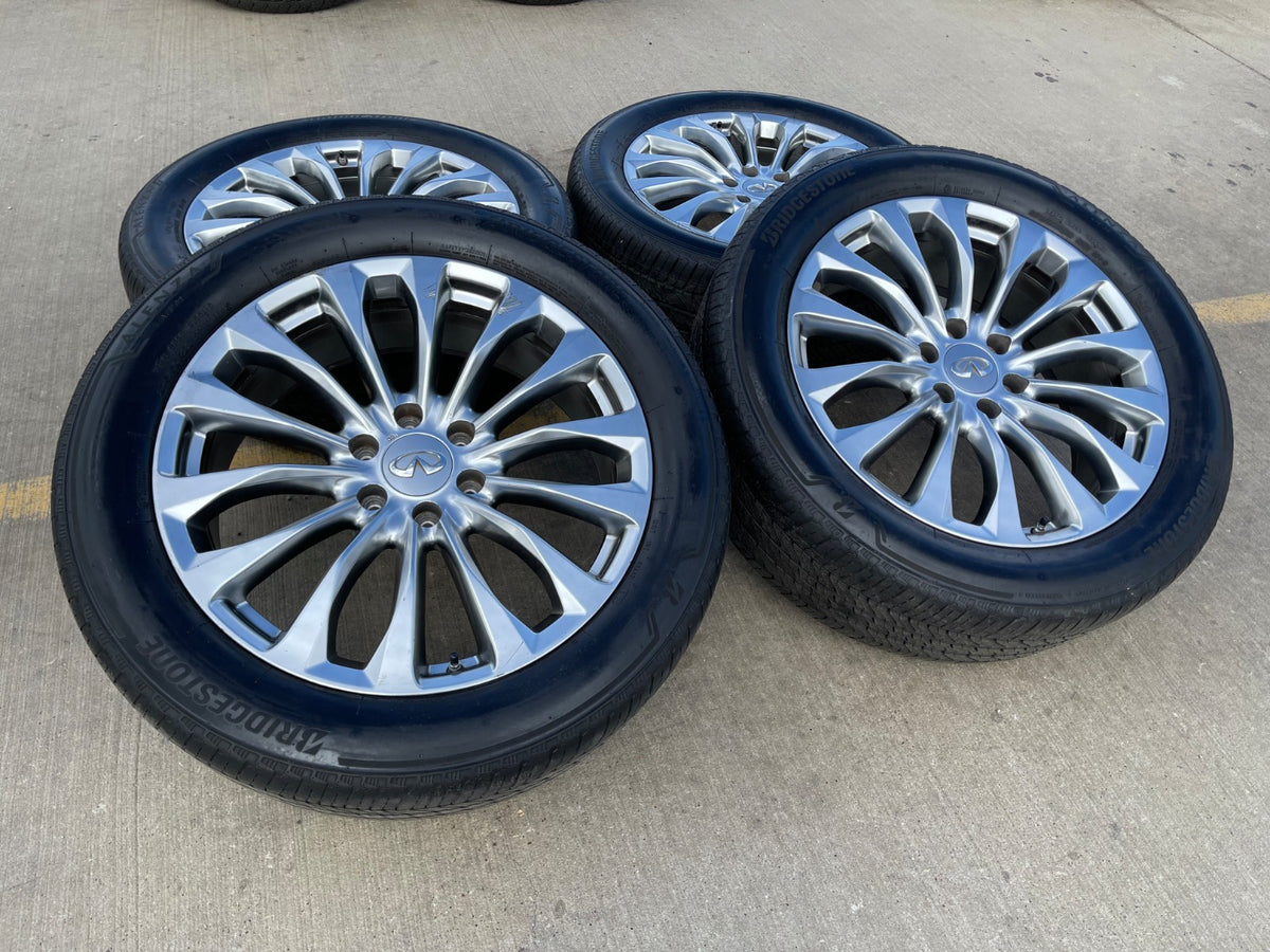 22" Infiniti QX80 QX56 Nissan Titan OEM 62799 73770 wheels rims tires SET