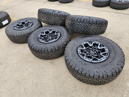 (5) 17" Ford F-150 Raptor R OEM BEADLOCK rims wheels 2024 2025 2026 2027 BFG NEW