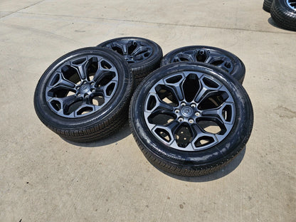 22" Dodge Ram 1500 OEM Laramie wheels LIMITED Gray 2685 2727 tires NEW