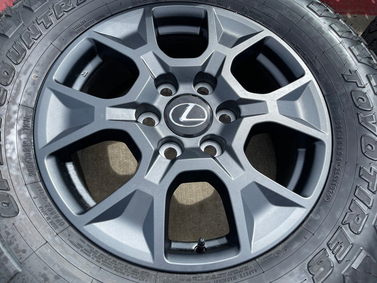 18" Lexus GX550 LX600 4Runner Land Cruiser  Tundra OEM 10544 wheels rims SET NEW