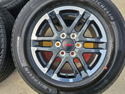 18" Toyota Tacoma TRD OEM black wheels rims tires 2024 2025 NEW