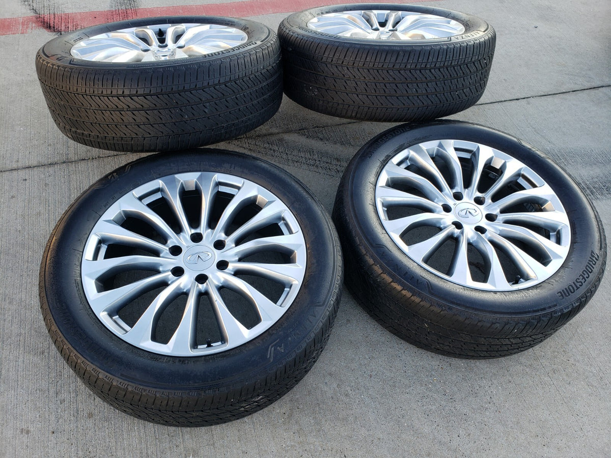 22" Infiniti QX80 QX56 Nissan Titan OEM 62799 73770 wheels rims tires SET