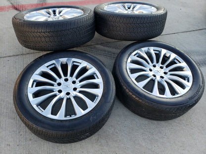 22" Infiniti QX80 QX56 Nissan Titan OEM 62799 73770 wheels rims tires SET