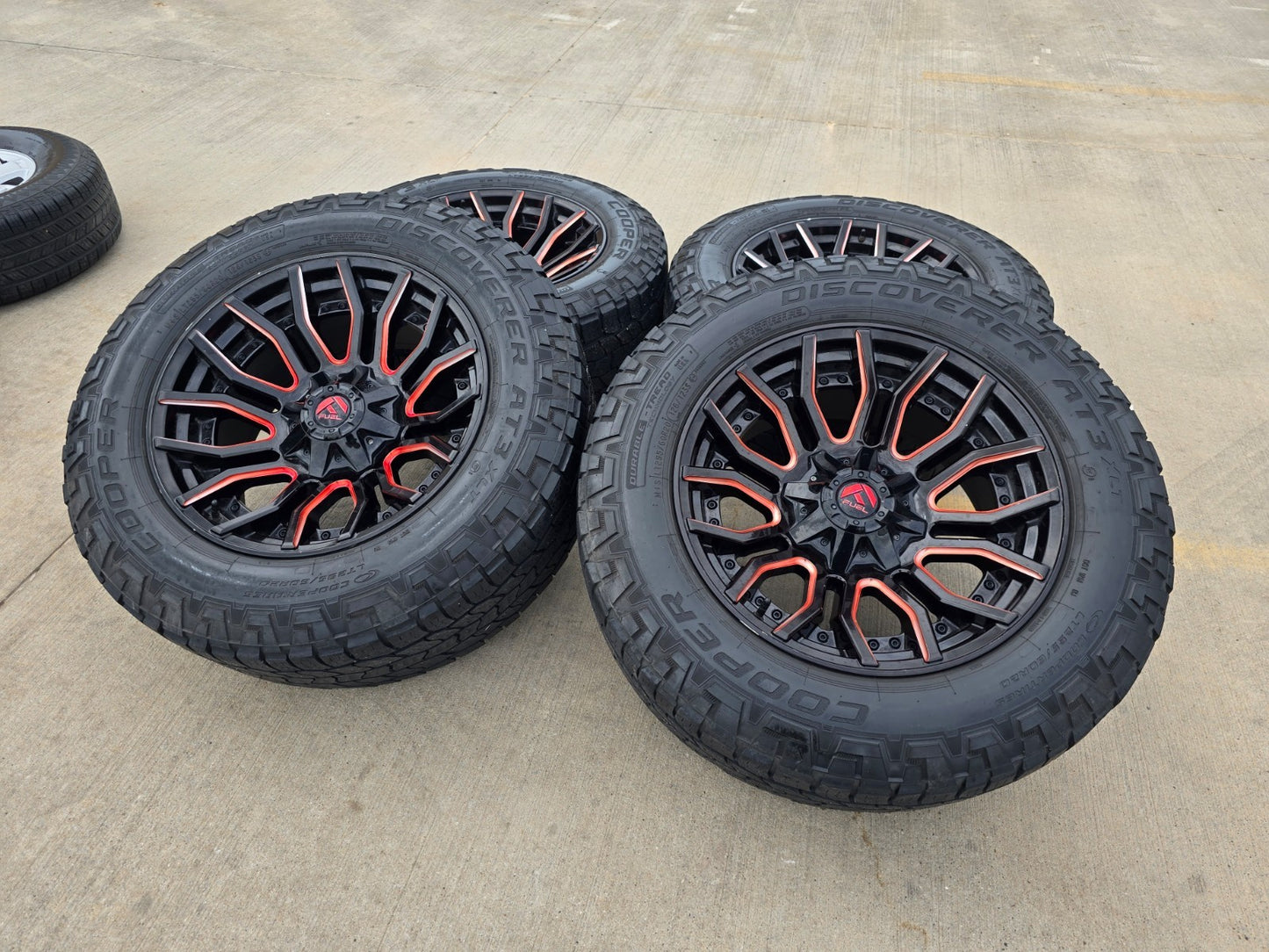 20" FUEL Rage D712 GMC Sierra AT4X Chevy 2500 3500 wheels rims FITS 2011-2027