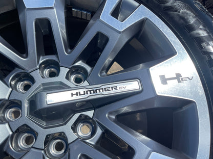 22" Hummer EV HEV 2500 OEM 8x165 wheels rims 2024 2025 2026 2027 NEW GOODYEAR