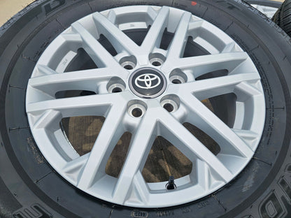 18" Toyota Tundra Sequoia TRD OEM 75281 wheels rims LX600 BRIDGESTONE SET NEW