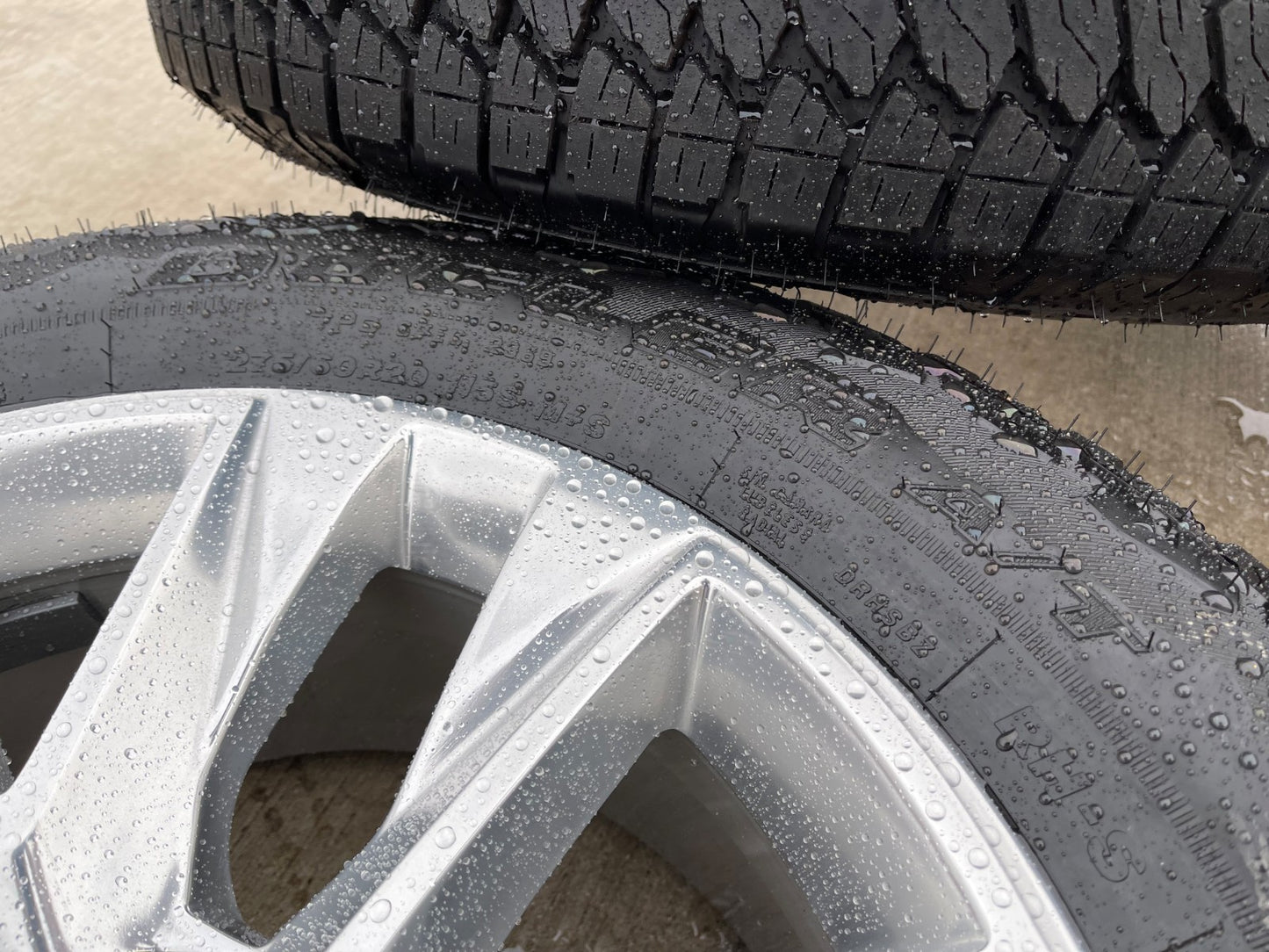 20" Chevy Tahoe Silverado LTZ 5920 OEM wheels rims Yukon BRIDGESTONE A/T NEW