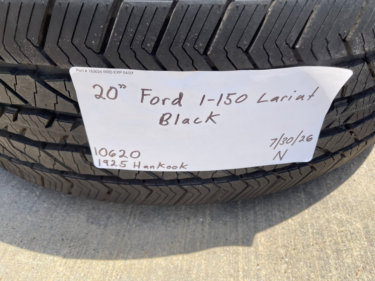 20" Ford F-150 LARIAT Limited OEM 10620 rims wheels Expedition SET 2026 2027 NEW