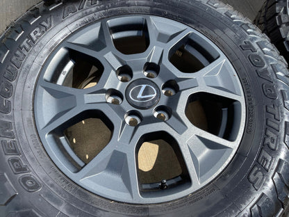18" Toyota Tacoma TRD OEM 10544 wheels rims Land Cruiser Tundra SET TOYO A/T3